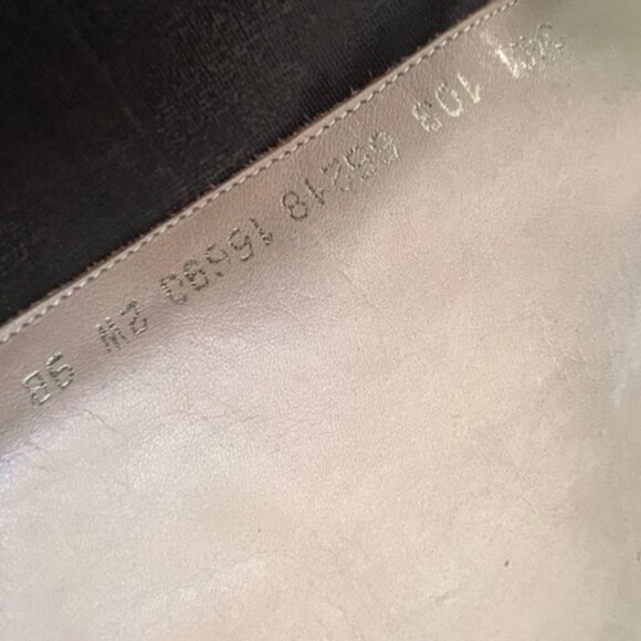 Over The Knee High Heel Boots - Suede/Leather Camel - Vintage Brazillian - Picture 13 of 13